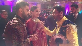 Virat Kohli amp Anushka sharma Reception Gurdas Maan Live [upl. by Ocsisnarf]