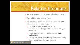 Indefinite amp Relative Pronouns [upl. by Niddala]