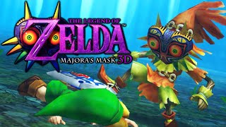 Zelda Majoras Mask 3D HD  Full Game 100 Walkthrough [upl. by Goldina]