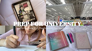 PREPARATE CONMIGO PARA LA UNIVERSIDAD 📚 Mini Haul de material esocolar  Tips para nuevo semestre [upl. by Youlton]