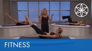 Gaiam Pilates  Cardio Pilates Mat Workout with Mari Winsor  Pilates  Gaiam [upl. by Jonie687]