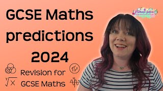 GCSE Maths predictions for 2024  Edexcel  AQA  Higher  Foundation [upl. by Werra188]