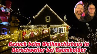 Fotochallenge unserweihnachtsbild2022  Besuch vom Weihnachtshaus Berschweiler mit GregorsWelt [upl. by Tareyn]