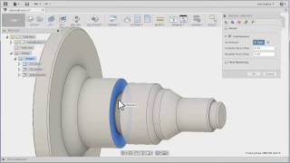 Fusion 360 CAM  Intro to Turning 06  Grooving [upl. by Nee]