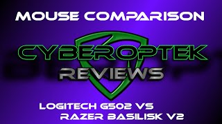 Mouse Comparison Logitech G502 vs Razer Basilisk V2 [upl. by Ondrea454]