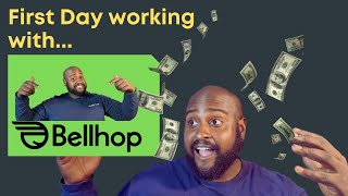 My First Day Working withBellhop Review Part 1 [upl. by Aihsekat]