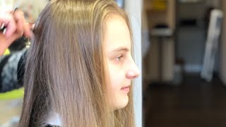 Friseur VLOG 💇‍♀️wie kurz werden meine Haare 😱 mit Papa beim Friseur 💇‍♀️ [upl. by Isborne637]