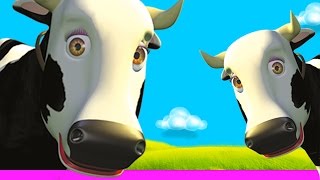 Cows Songs Mix  Kids Songs amp Nursery Rhymes [upl. by Oek255]