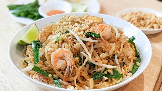 Recette de vrai PAD THAÏ AUTHENTIQUE  HOP DANS LE WOK [upl. by Driskill]