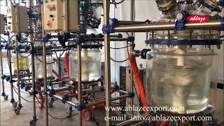 Multiple Glass Reactor  Ablaze glass works [upl. by Olbap]