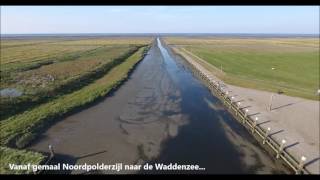 Droneopnames Noordpolderzijl Usquert [upl. by Nyrahs]