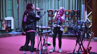 Grimes amp Hana  Flesh Without Blood Live BBC Radio 1 [upl. by Maddi940]