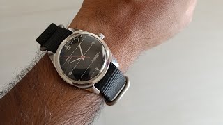 hmt JANATA black dial review watch horology [upl. by Clift288]