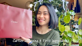 CARTIER dAmour Necklace • Unboxing amp First Impressions丨 Roma DC [upl. by Masry]