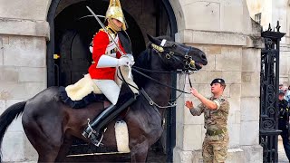 Incredible Horse Rescue Royal Guards Unforgettable Act of Heroism [upl. by Ymij]