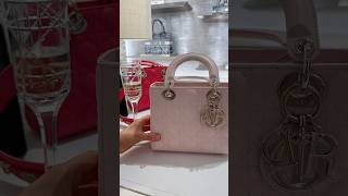 Designer bag shopping🥂👛🫶🏼 designerbag dior shoppingvlog designershopping laurennorris [upl. by Ahsinotna]