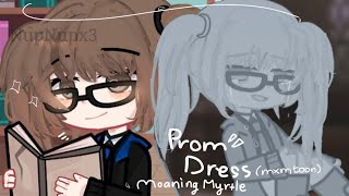 Prom dress Moaning Myrtle HP Gacha Plus by me [upl. by Swain]