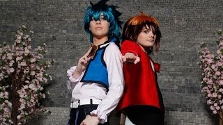 Jaden Yuki und Jesse Andersen  YuGiOh GX  Vorentscheid Hanami 2014 2 Platz [upl. by Atteuqahc]