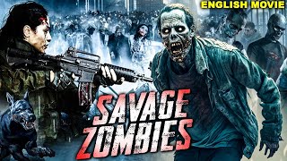 SAVAGE ZOMBIES  Hollywood Horror Movie  Danny Trejo  Blockbuster Horror Action Full English Movie [upl. by Ailaham]