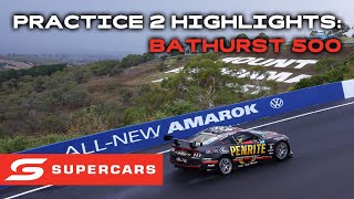 Practice 2 Highlights  Thrifty Bathurst 500  2024 Repco Supercars Championship [upl. by Kesia]