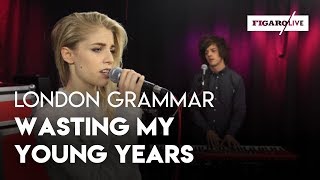 London Grammar  Wasting My Young Years  Le Live [upl. by Ardenia104]