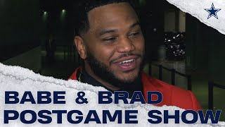 Brad amp Babe Post Game Show Falling Behind Early  Dallas Cowboys 2019 [upl. by Amhsirak]