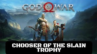 God of War 2018 Chooser of the Slain Trophy [upl. by Domeniga623]