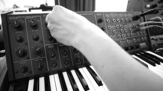 Sequencing MS20 with Korg SQ10 [upl. by Elleahcim]