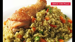 ARROZ CON POLLO PERUANO  DELICIOSO [upl. by Leach]