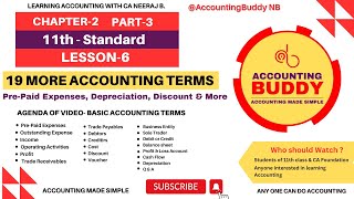 Basic Accounting Terms PrePaid Expenses Financial Statements amp more Lesson6Chapter2Part3 [upl. by Lissy]