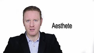 Aesthete  Meaning  Pronunciation  Word World  Audio Video Dictionary [upl. by Britteny]