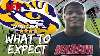 EXCLUSIVE HS Head Coach PRAISES LSU 4Star OL Commit Carius Curne  LSU Football Recruiting News [upl. by Othilia347]