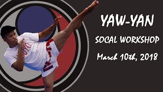 YawYan Workshop SoCal March 10 2018 [upl. by Nodnrb]