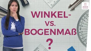 Winkelmaß und Bogenmaß I musstewissen Mathe [upl. by Beisel]