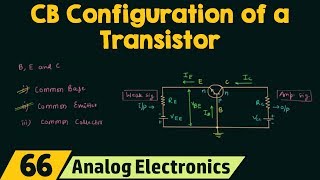 CommonBase Configuration of a Transistor [upl. by Eliak693]