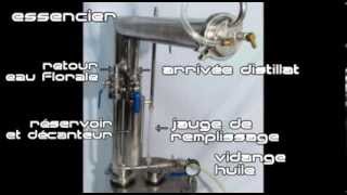 Distillation sous vide dhuile essentielle [upl. by Leund]