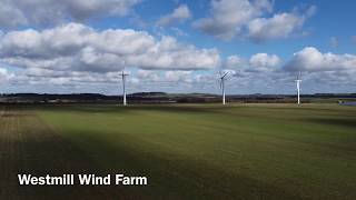 Westmill Wind Farm Shrivenham Mavic Mini Footage [upl. by Neill]