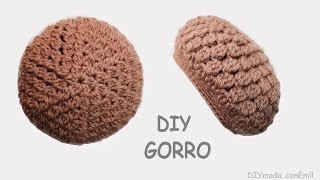 Cómo tejer gorro de lana en crochet [upl. by Haduj]