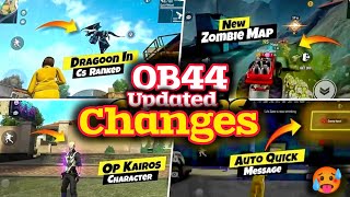 OB44 UPDATE FREE FIRE ll FREE FIRE NEW EVENT ll FREE FIRE OB44 UPDATE ll FF OB 44 UPDATE [upl. by Erastatus316]