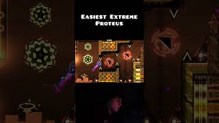 The Easiest Extreme Demon in Geometry Dash  Proteus by SpergQuos [upl. by Olwen358]