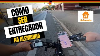 Como é trabalhar com entregas na Alemanha ifood coisasdaalemanha [upl. by Pavel841]