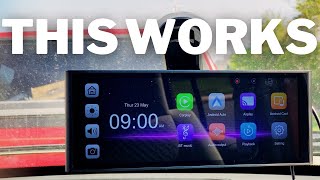 Best Wireless CarPlay And Android Auto Display  LAMTTO Review [upl. by Eram]