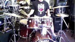 Mapex Meridian Birch Drumset demo Hix Bros Music [upl. by Mossman]