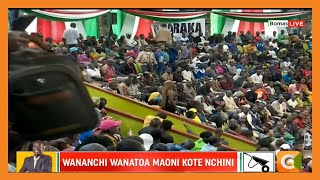 quotMmetukumbuka leo kwa sababu mko na shida na Gachaguaquot Nairobi resident tells MPs [upl. by Anima]