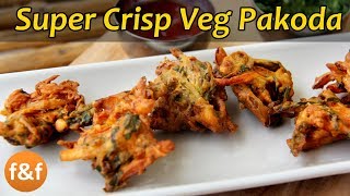 Pakora Recipe  Mixed Vegetable Pakora  कुरकुरे पकोड़े रेसिपी  Easy Evening Tea Snacks Recipes [upl. by Hgielek926]