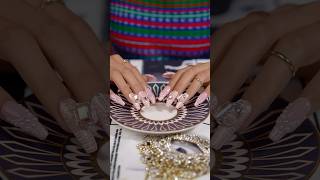 H321 Cocos diary handmade coffin nails Lovful NailBling GlamNails PressOnNails [upl. by Babara]