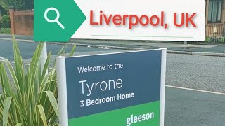 UK Properties New House Tour Liverpool UK Gleeson Tyrone 3 bedroom SemiDetached new house [upl. by Ayekehs]