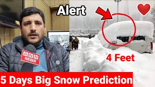 Viral Video❤️5 Days Big SnowFall Prediction Mukthar🌦️🌧️Sheen Baaran💕4 Feet Kal Say RainSnowfall [upl. by Welch799]