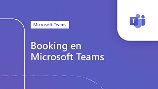 Booking en Microsoft Teams [upl. by Nevile]