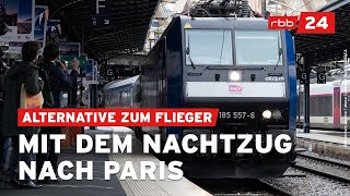 NachtzugComeback Von Berlin nach Paris und Brüssel [upl. by Kennie]